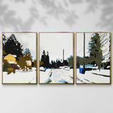 Winterhood - Multi Piece Framed Canvas