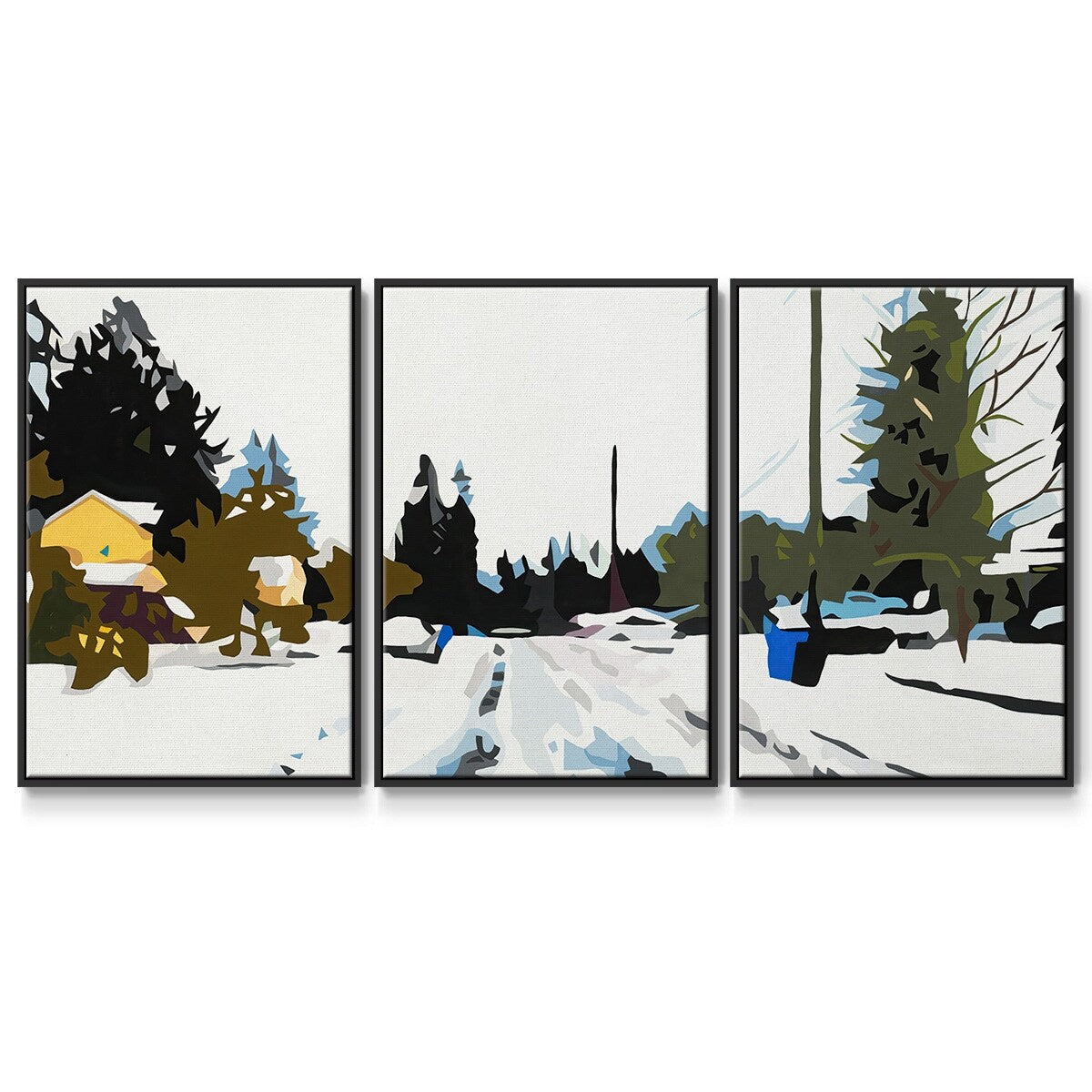 Winterhood - Multi Piece Framed Canvas
