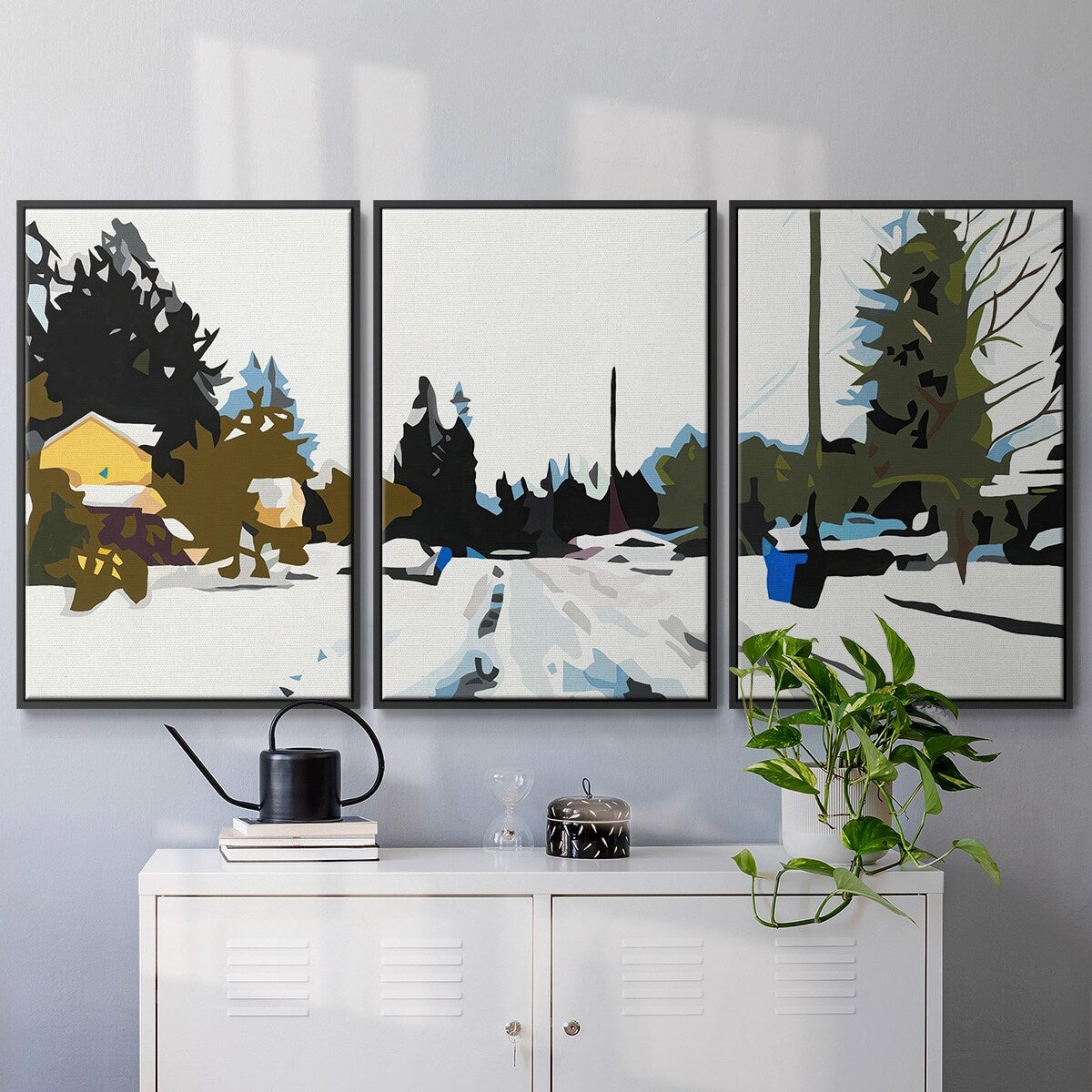 Winterhood - Multi Piece Framed Canvas