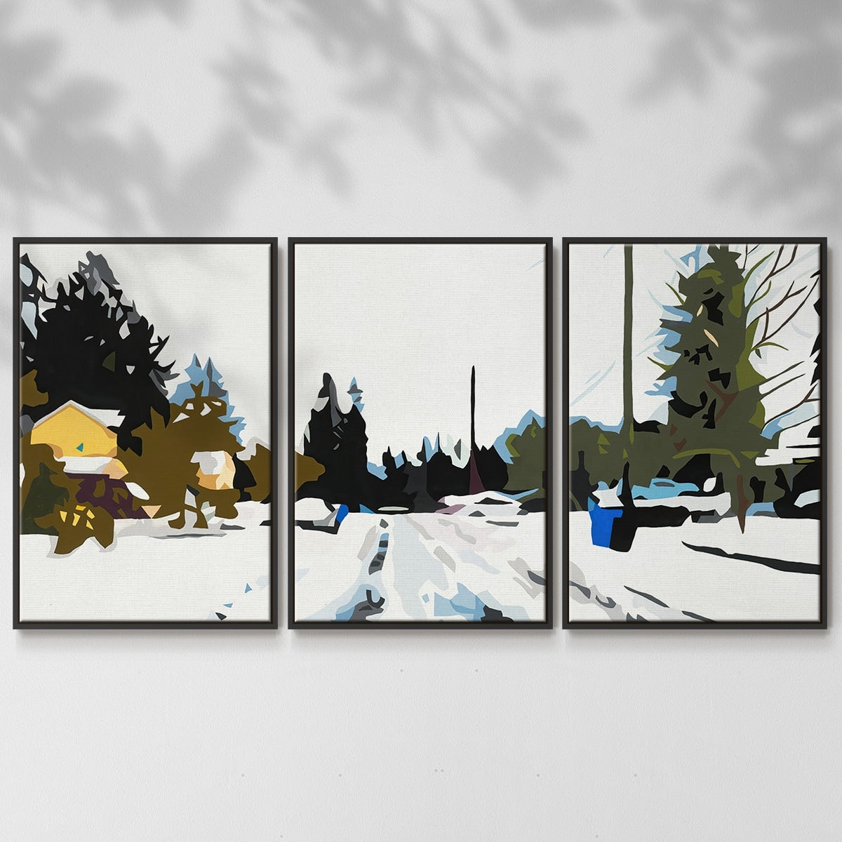Winterhood - Multi Piece Framed Canvas