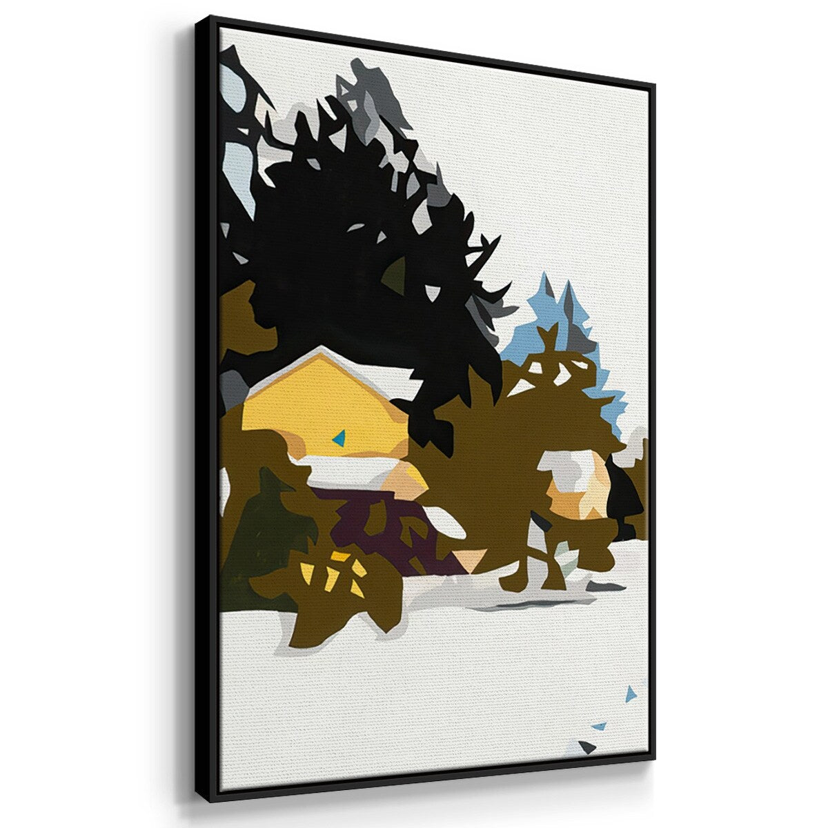 Winterhood - Multi Piece Framed Canvas