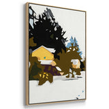 Winterhood - Multi Piece Framed Canvas