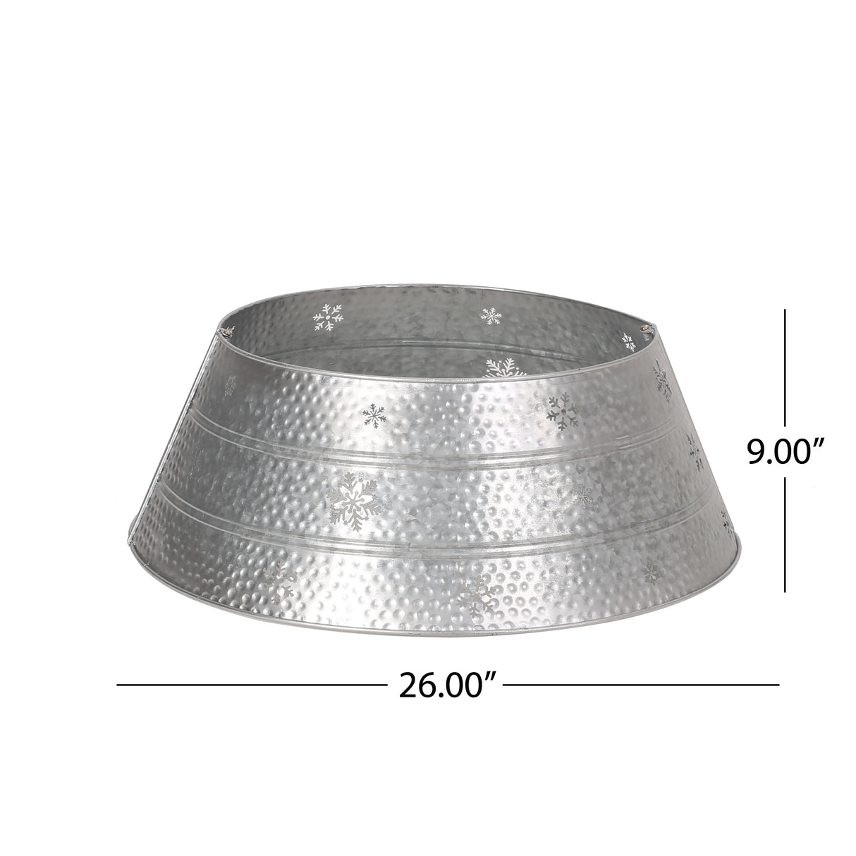 Wolfeboro Iron Christmas Tree Collar by Christopher Knight Home