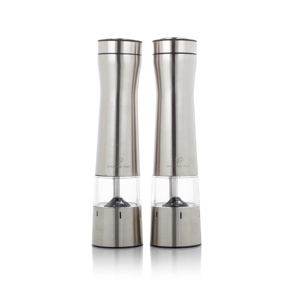 Wolfgang Puck Spice Mill Duo with Adjustable Grinders in Gift Box