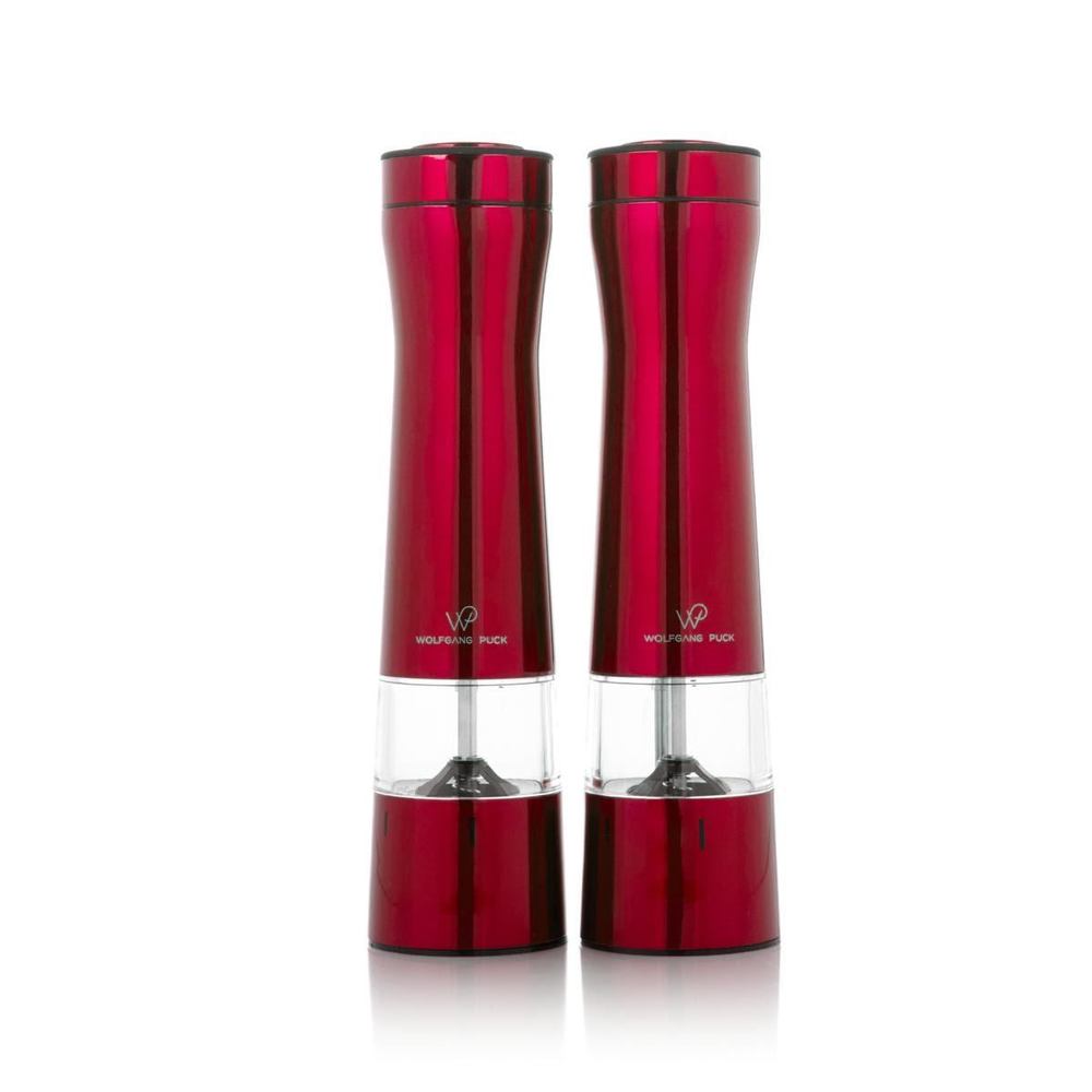 Wolfgang Puck Spice Mill Duo with Adjustable Grinders in Gift Box
