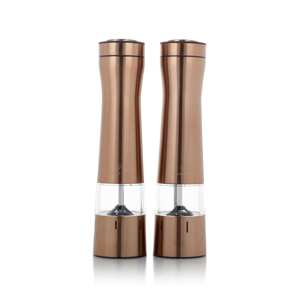 Wolfgang Puck Spice Mill Duo with Adjustable Grinders in Gift Box