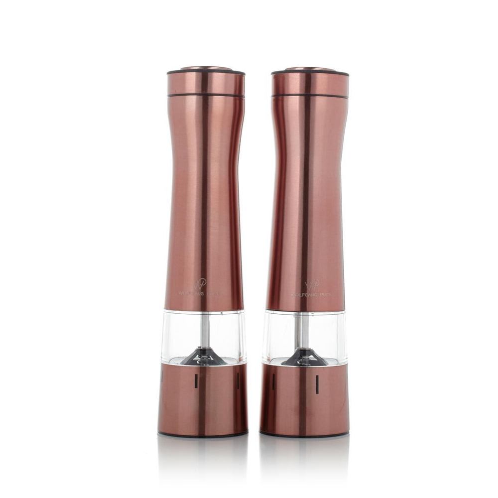Wolfgang Puck Spice Mill Duo with Adjustable Grinders in Gift Box