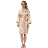 Women's Silky Satin Robe