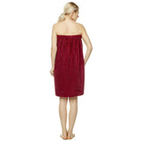 Women's Turkish Terry Cotton Bath and Shower Towel Wrap