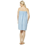 Women's Turkish Terry Cotton Bath and Shower Towel Wrap