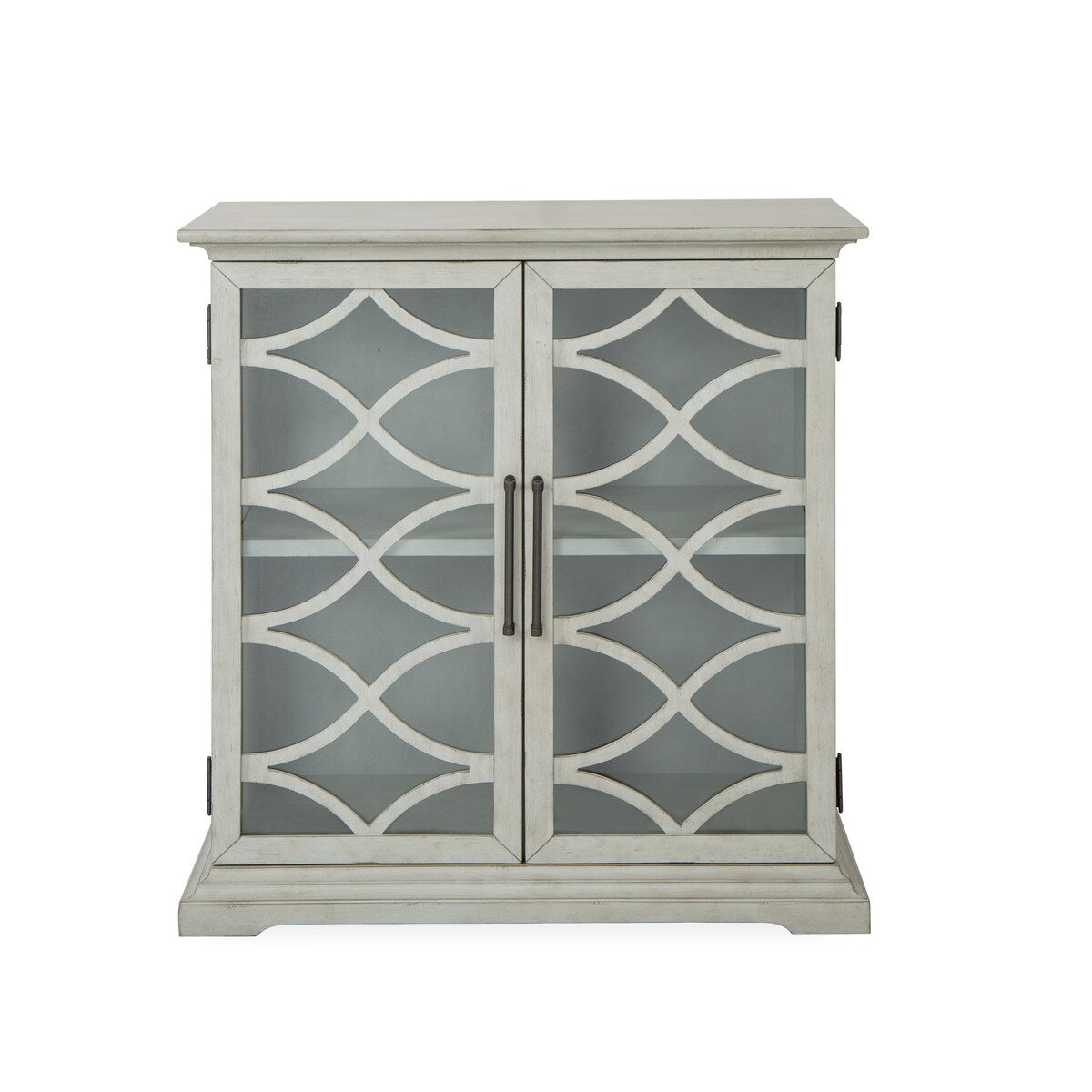 Wood 2 Door Console - Grey SU