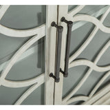 Wood 2 Door Console - Grey SU