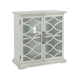 Wood 2 Door Console - Grey SU