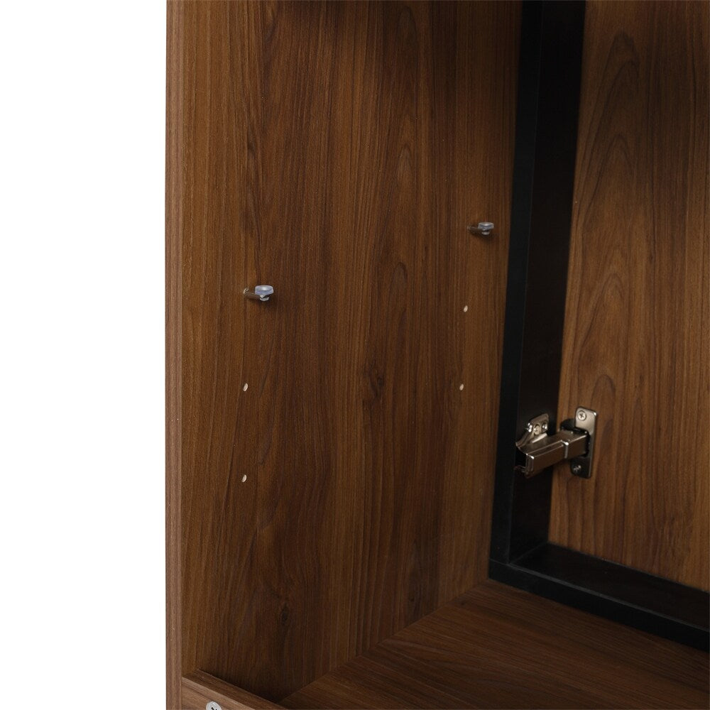Wood Bathroom Vanity with 2 Soft Closing Doors(No Top Sink)