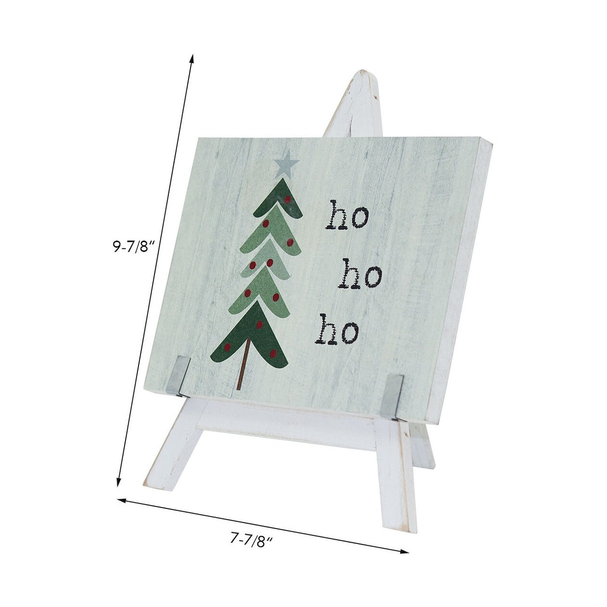 Wood Christmas Decor Tabletop Stands,Ho Ho Ho