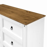 Wood Dresser 3+3 Drawers Chest Corona | Furniture Dash