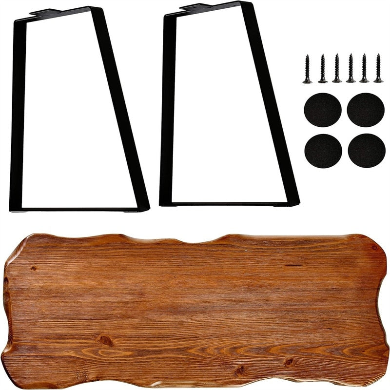 Wood Entryway Bench - 13"D x 31.5"W x 17.3"H