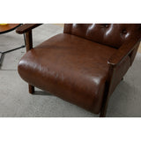 Wood Frame Armchair, Modern Accent Chair Lounge Chair