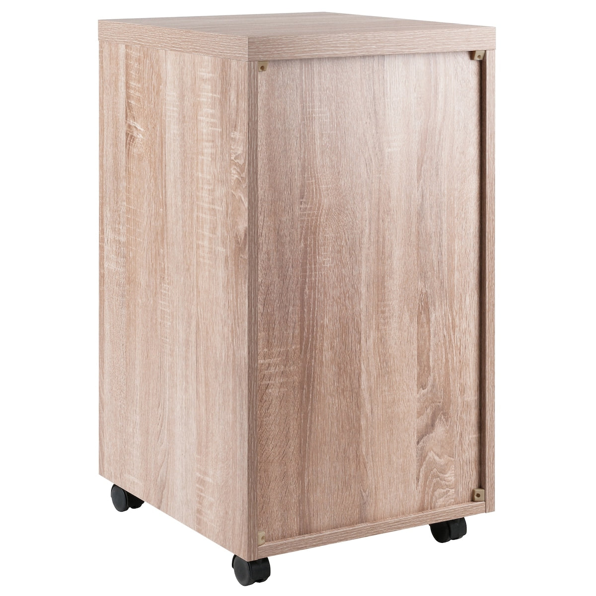 Wood Kenner Home Office File Cabinet, Two-Tone Finish