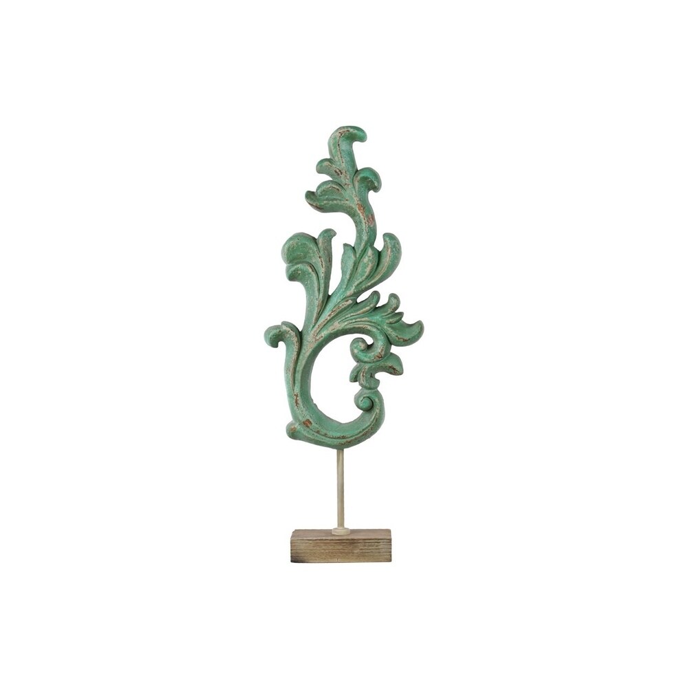 Wood Leaf Art Sculpture