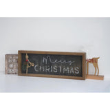 Wood Merry Christmas Wall Decor