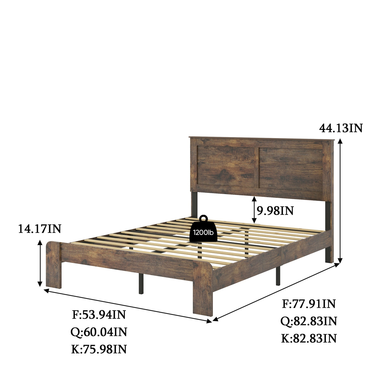 Wood Platform Bed Frame