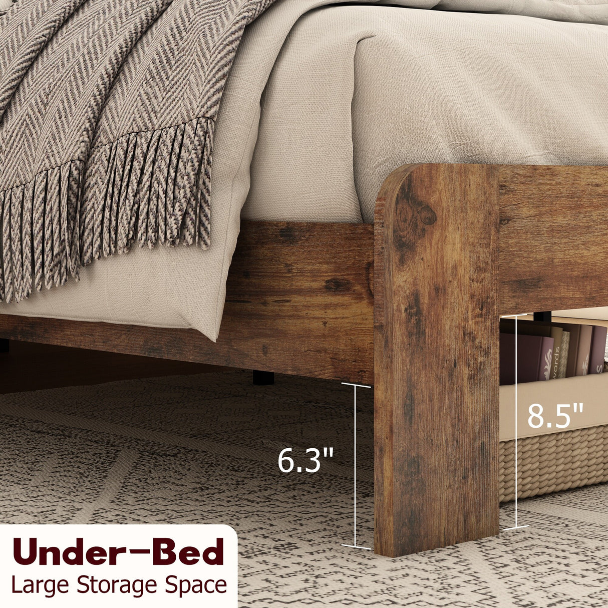 Wood Platform Bed Frame
