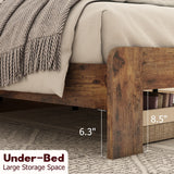 Wood Platform Bed Frame