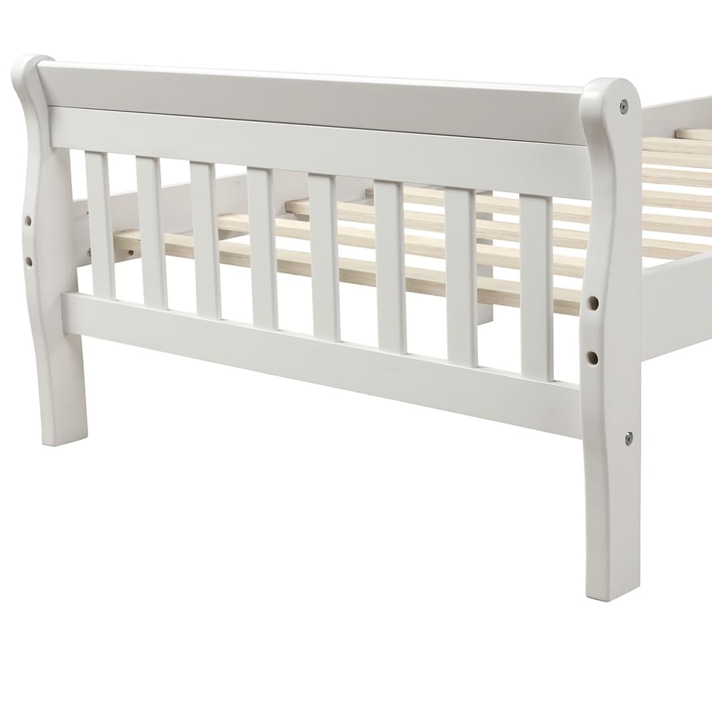 Wood Platform Bed Twin Bed Frame Panel Bed