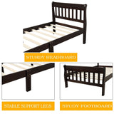 Wood Platform Bed Twin Bed Frame Panel Bed