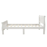 Wood Platform Bed Twin Bed Frame Panel Bed