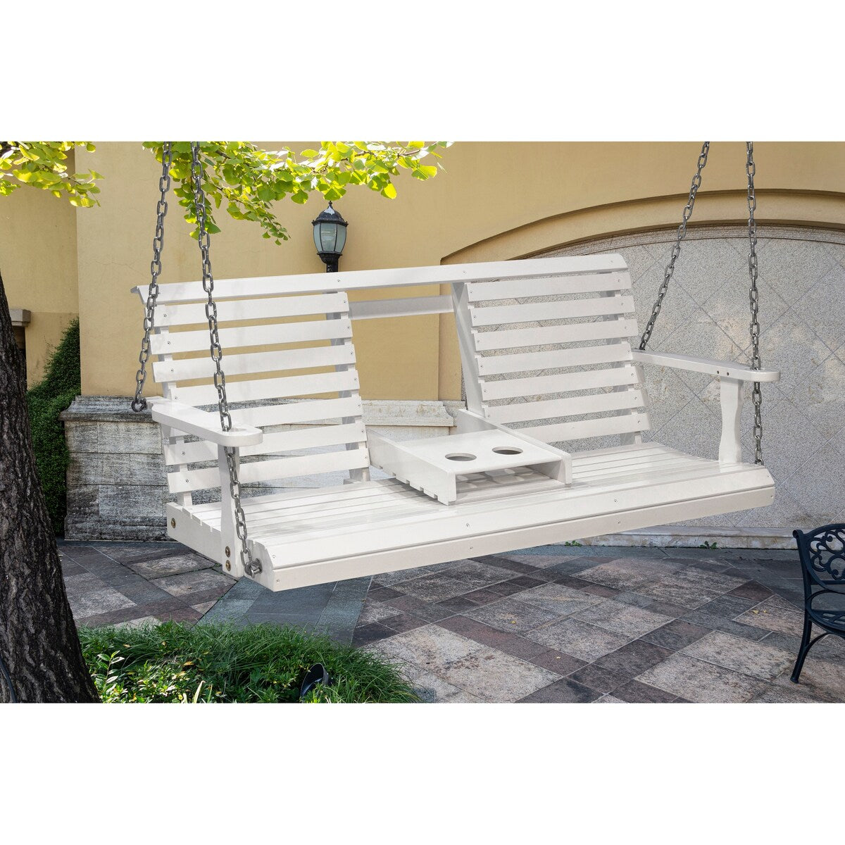 Wood Outdoor Porch Swing