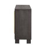 Wood Traditional Style Sideboard with Adjustable Shelves