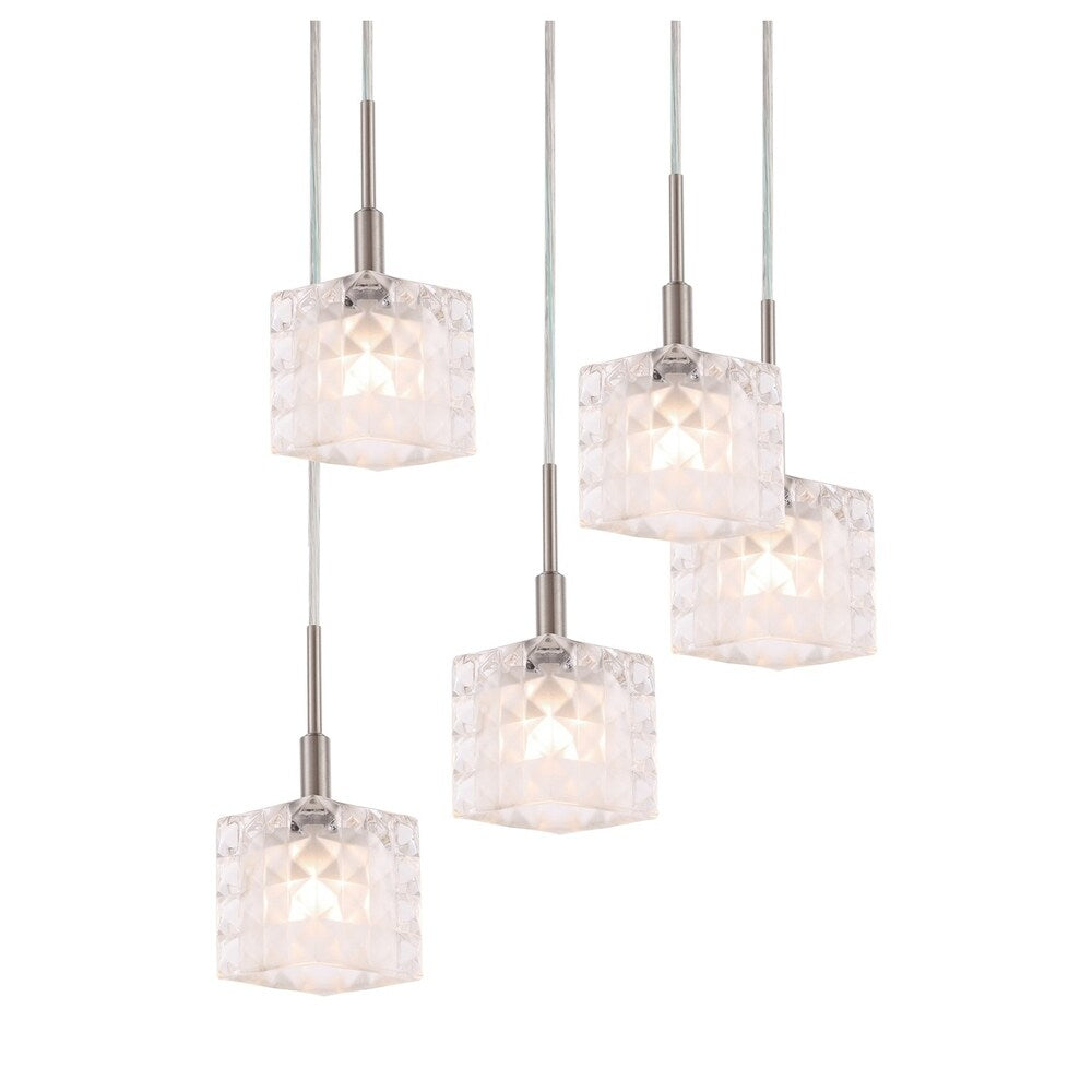 Woodbridge 21024STZLE-C80410 Elise 3L Cluster Pendant w/LED