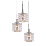 Woodbridge 21024STZLE-C80410 Elise 3L Cluster Pendant w/LED