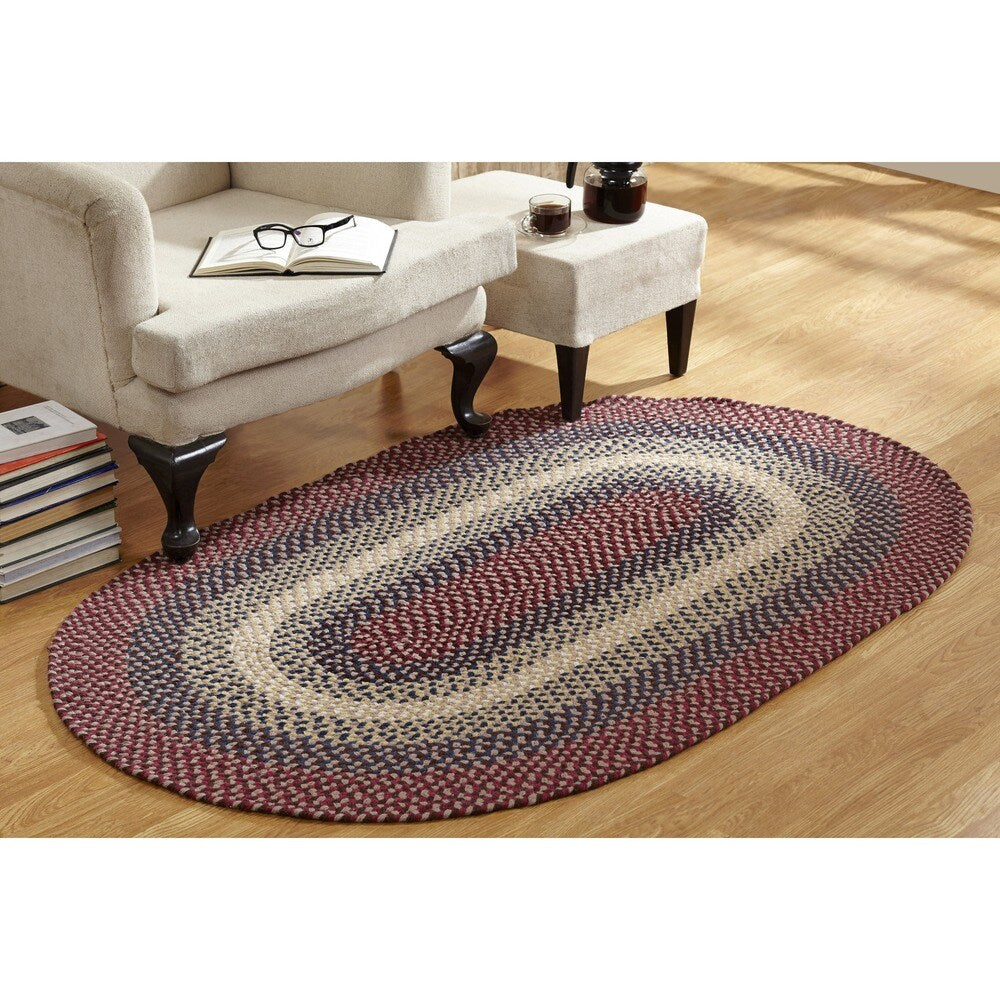 Better Trends Woodbridge Braid Reversible Indoor Area Utility Rug
