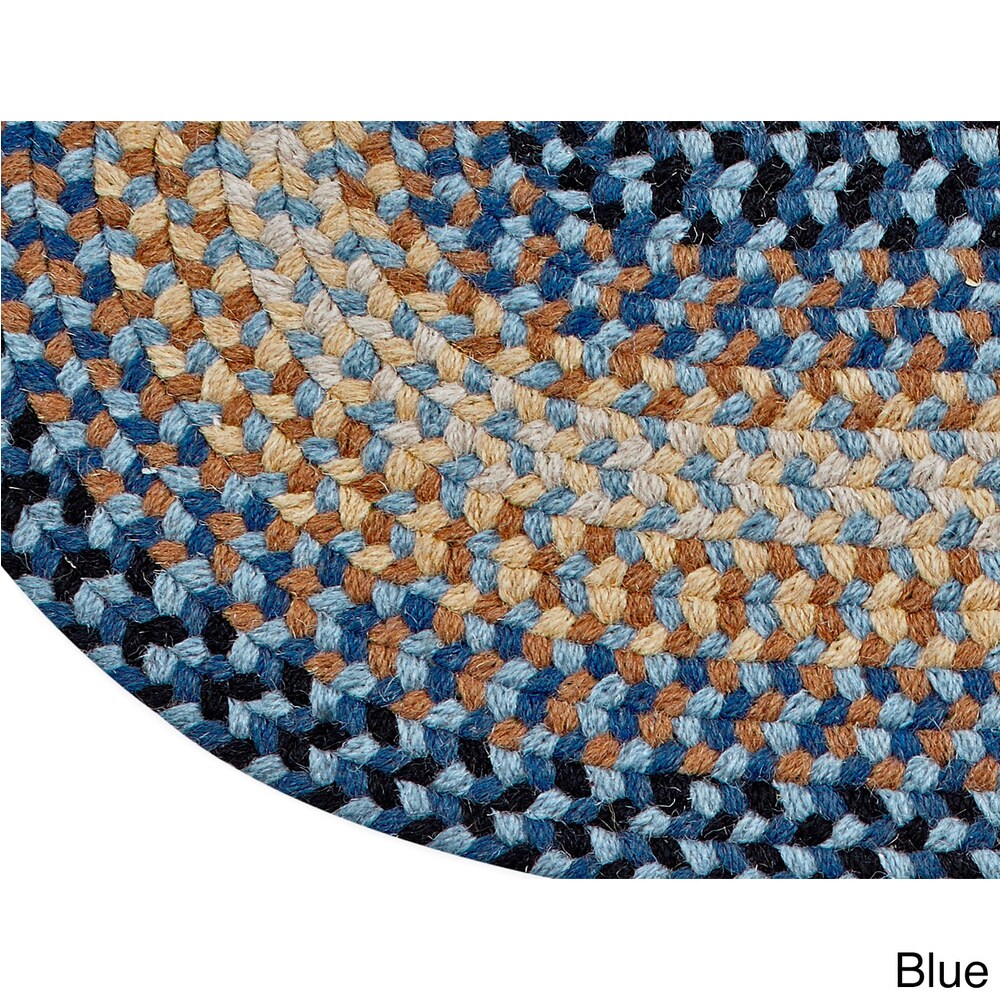 Better Trends Woodbridge Braid Reversible Indoor Area Utility Rug