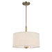 Woodbridge Lighting Drum 15" Shade Pendant w/ LED Bulb