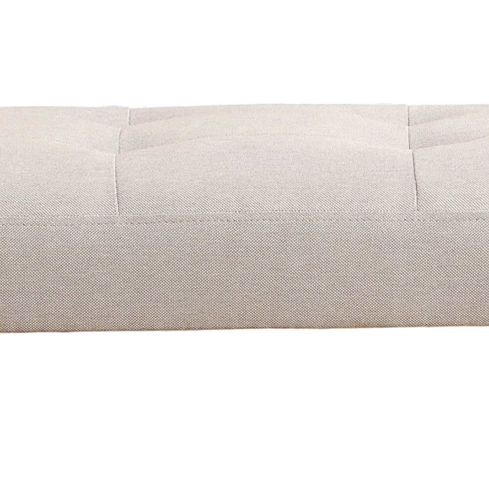 Wooden Bench, Light Gray & Oak
