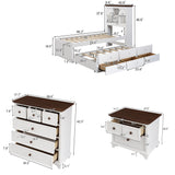 Wooden Captain Bedroom Set