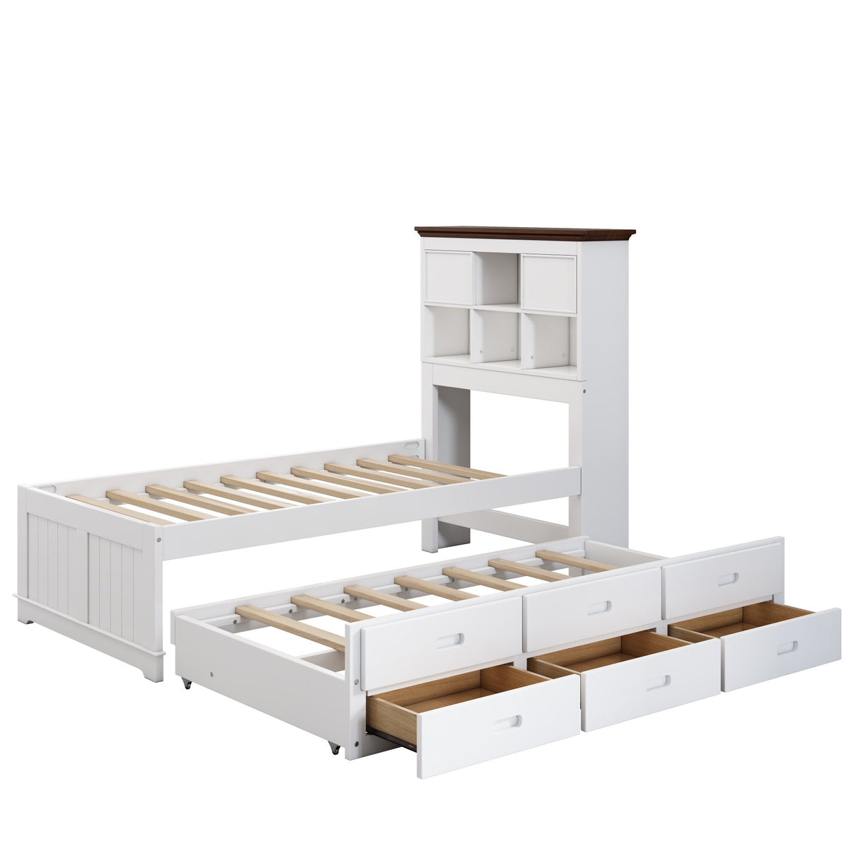Wooden Captain Bedroom Set