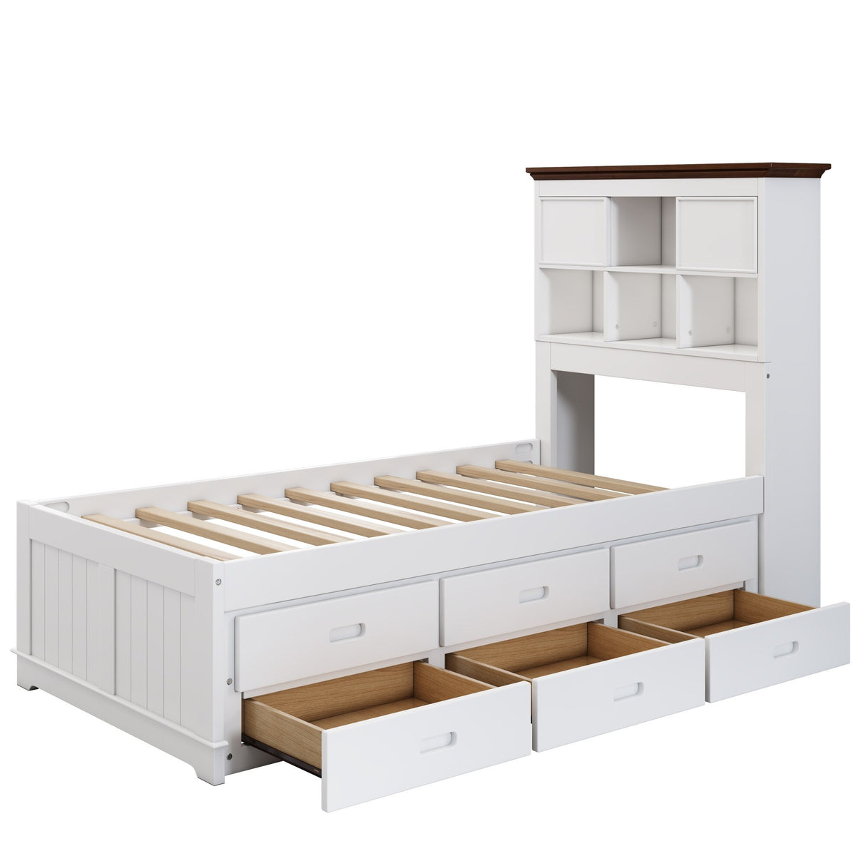 Wooden Captain Bedroom Set