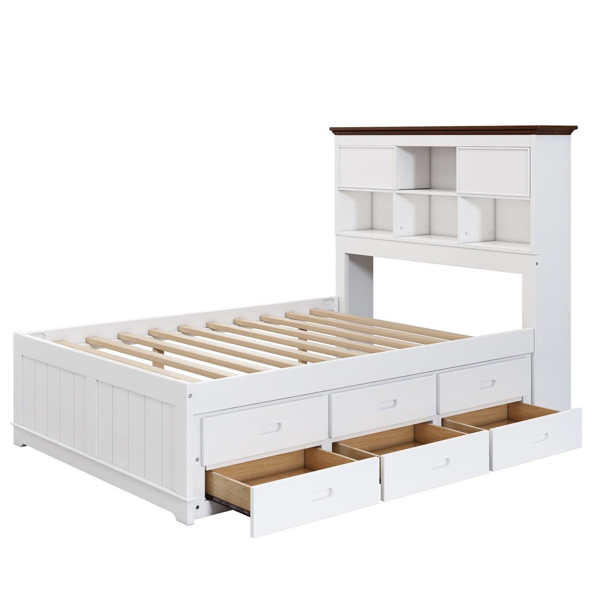 Wooden Captain Bedroom Set