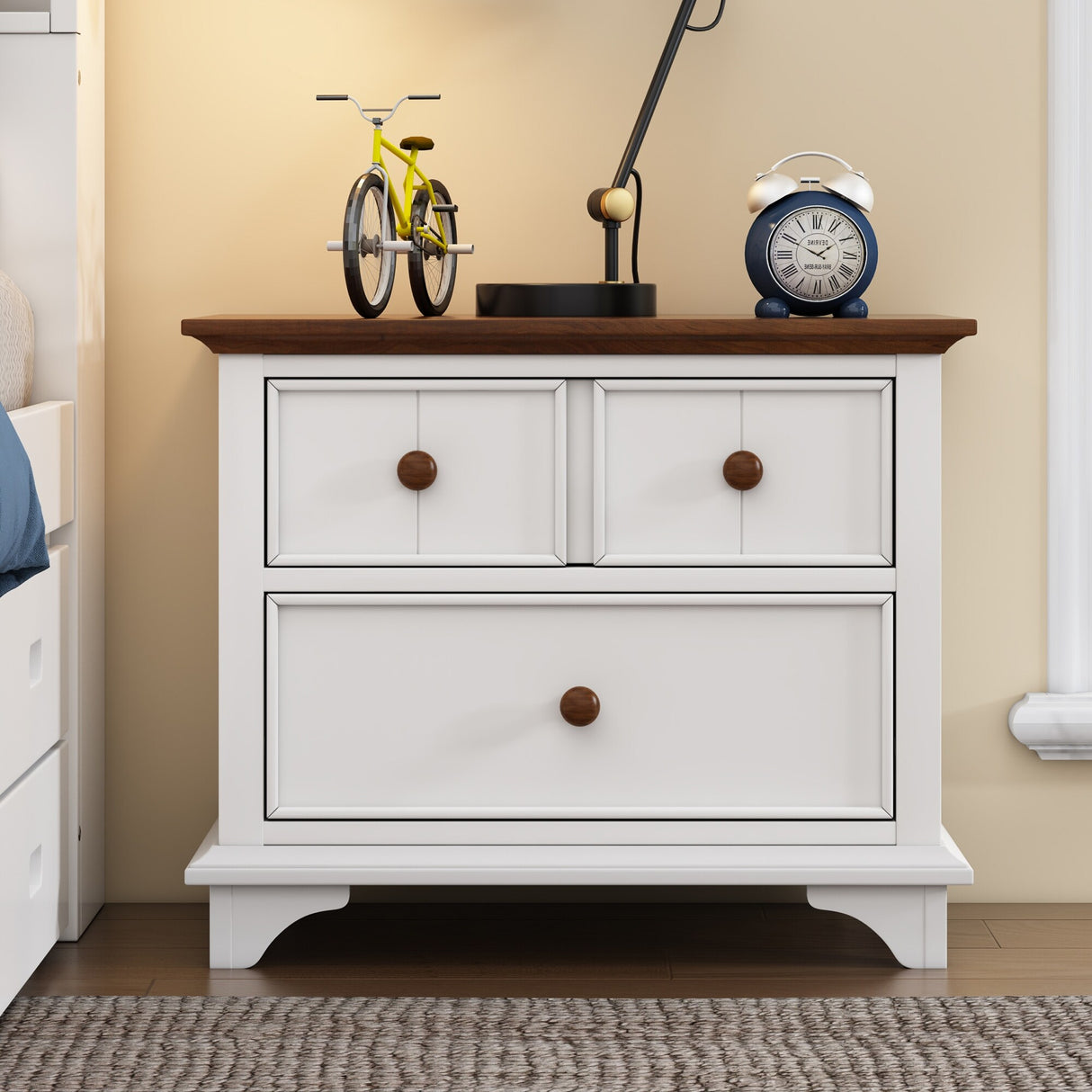 Wooden Captain Bedroom Set