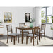 Wooden Dining Rectangular Table set for 4,Kitchen Dining Table for Small Space for Dining Room kitchen