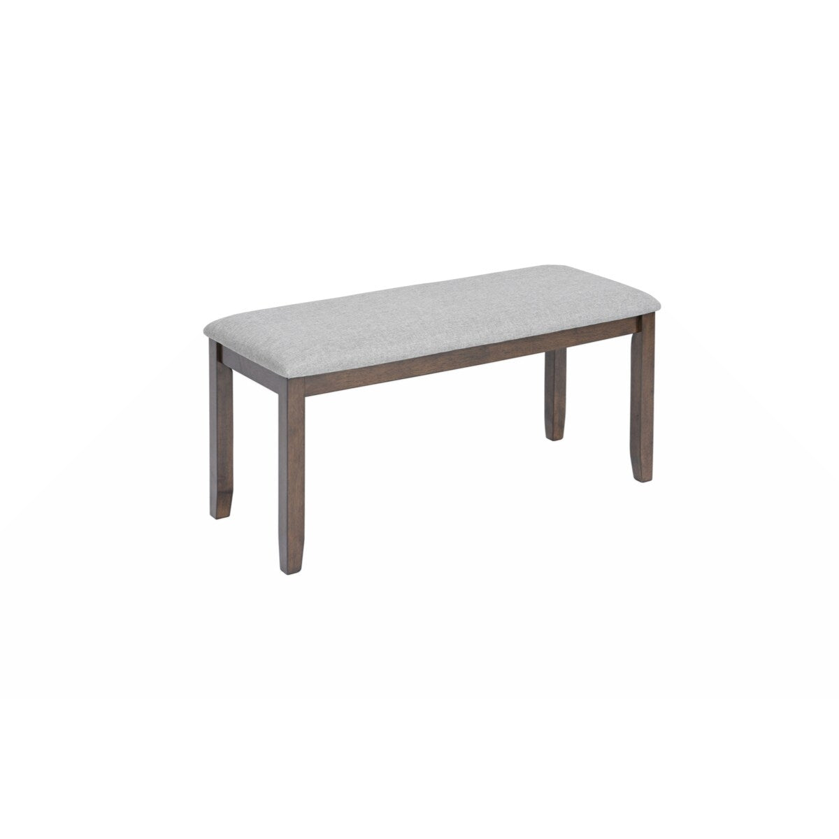 Wooden Dining Rectangular Table with Bench, Kitchen Table with Bench for Small Space,6 Person Dining Table