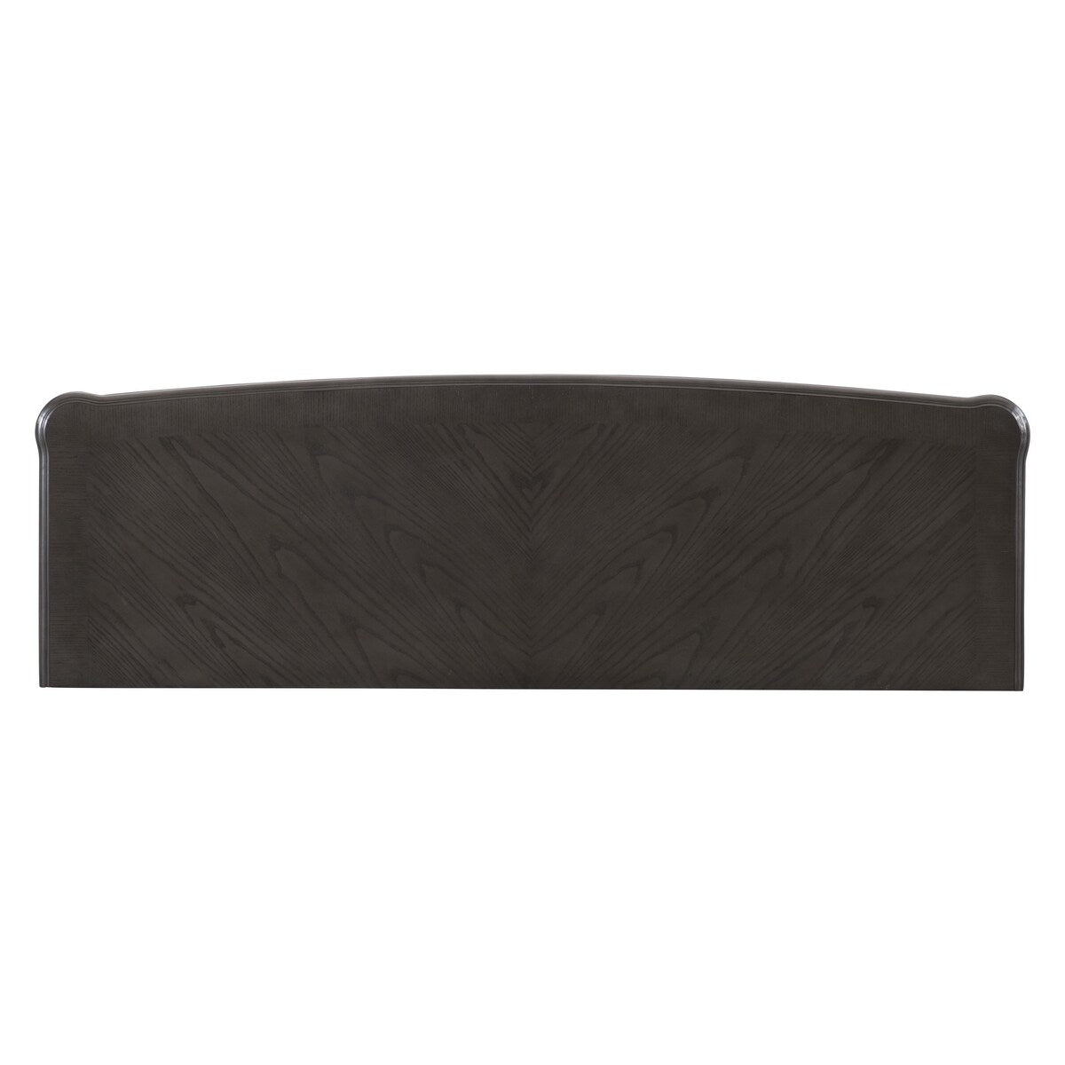Wooden Dresser with Molded Details and Bun Feet, Gray