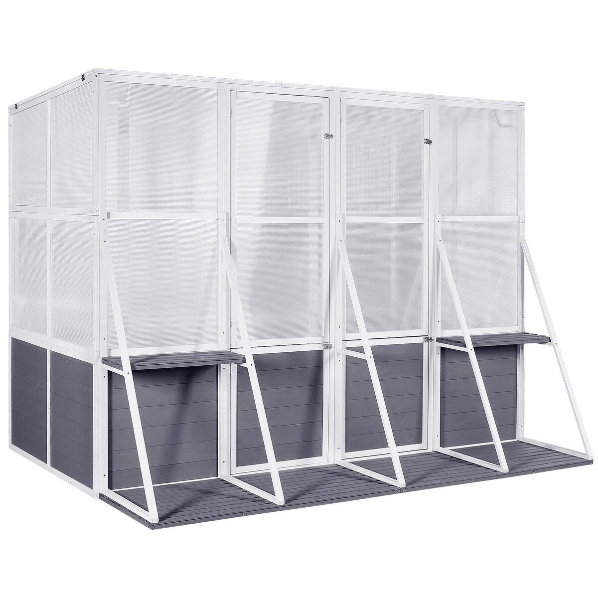 Wooden Lean to Greenhouses for Outdoors