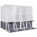 Wooden Lean to Greenhouses for Outdoors