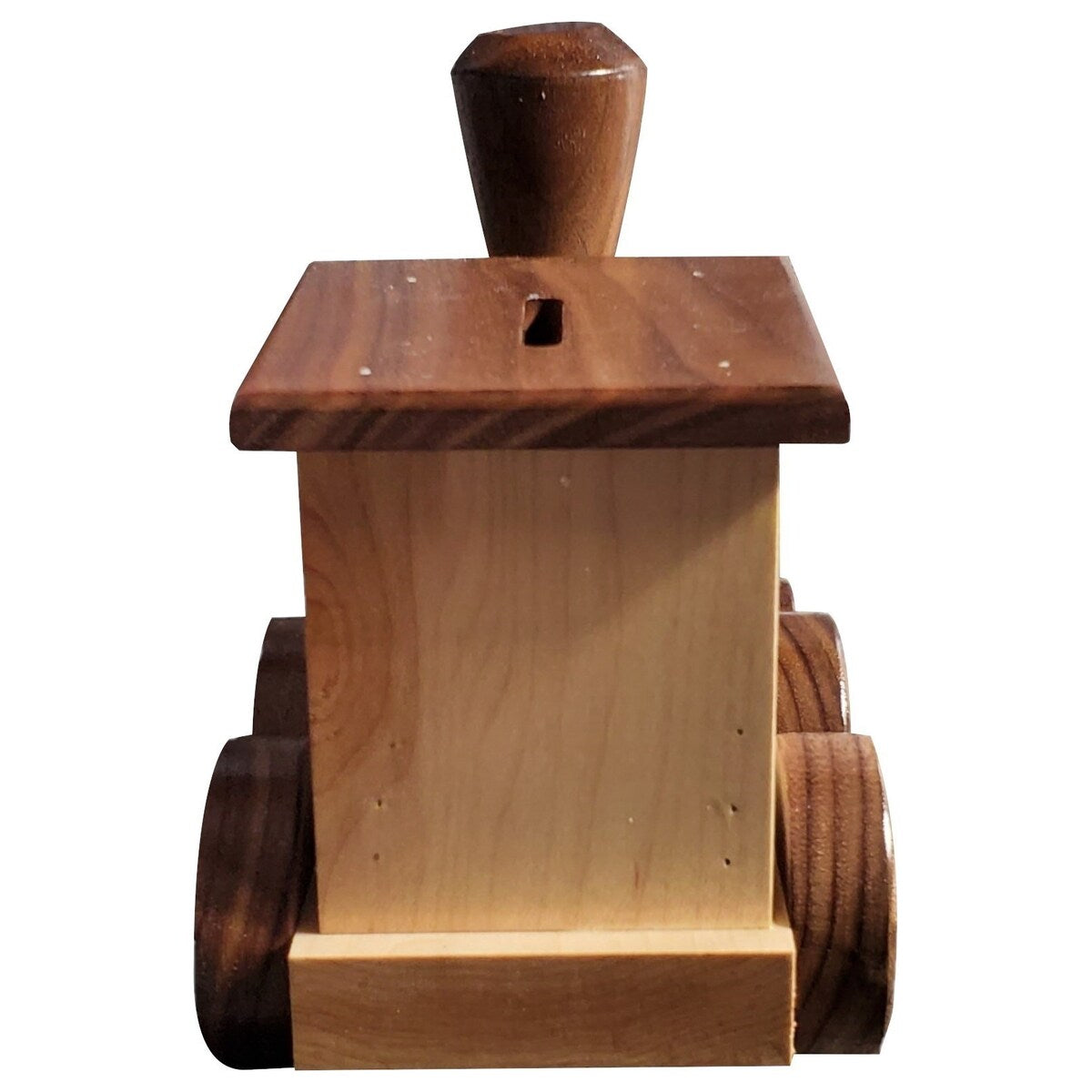 Wooden Locomotive Piggy Bank